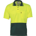 Polyester Polo Shirt Short Sleeve - Different Colors 2.1 kg Yellow/Navy