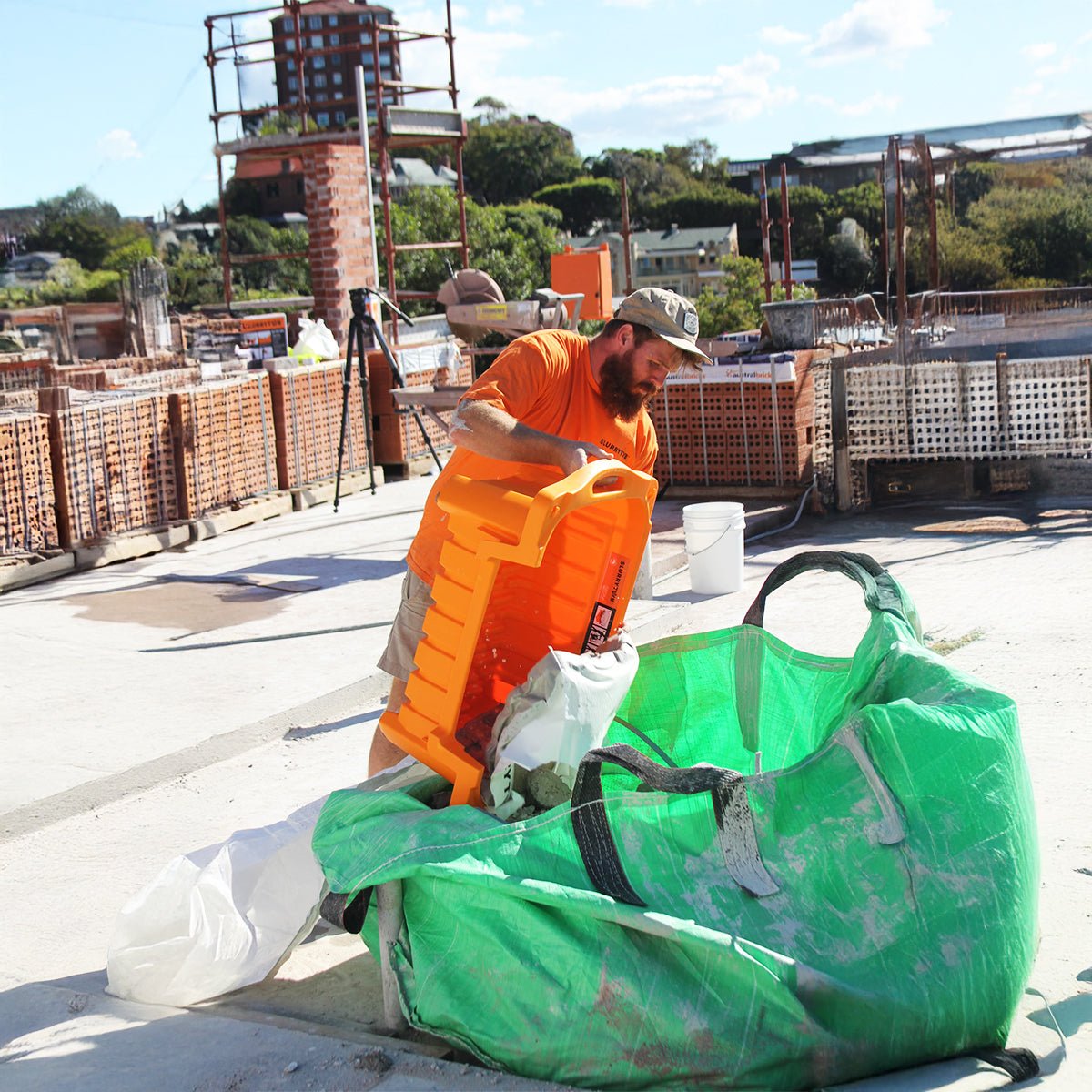 SLURRYTUB Portable Filter System Kit (Tub & 1x Filter 6 Pack)