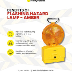 Flashing Hazard Lamp - Amber