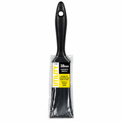 Heavy-duty utility brush used for scrubbing dirt, grime, and debris off workshop floors and equipment.