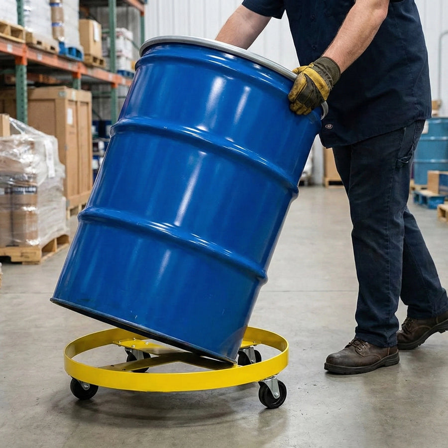 Heavy Duty Drum Dolly - 400kg Capacity