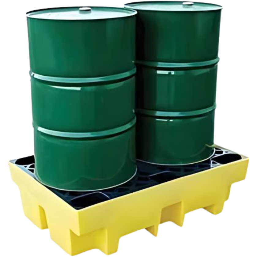 Spill Drum Pallet - 240L (2 Drums) 80.5 kg