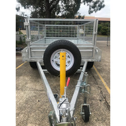 Removable Surface Mount Bollard - 90mm Key Lock