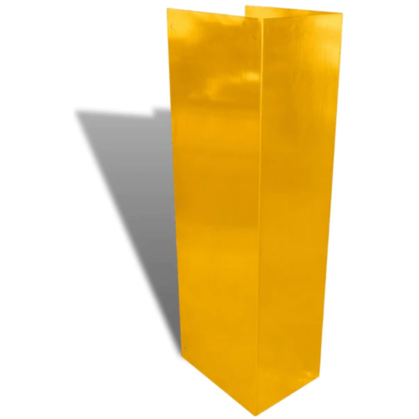 TRU BLU - Downpipe Protector - 300mm 59.5 kg Color Safety Yellow DP-P-300-Y