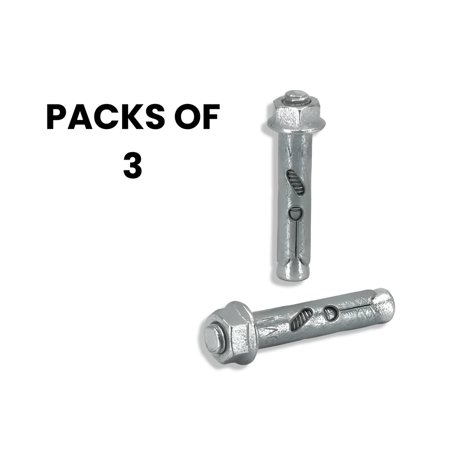 Masonbolt - Galvanised - 12 x 129mm 3pcs