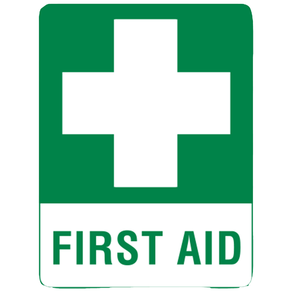 Large Metal First Aid Sign 60 x 45cm
