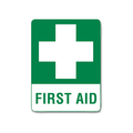 Medium Metal First Aid Sign 45 x 30cm