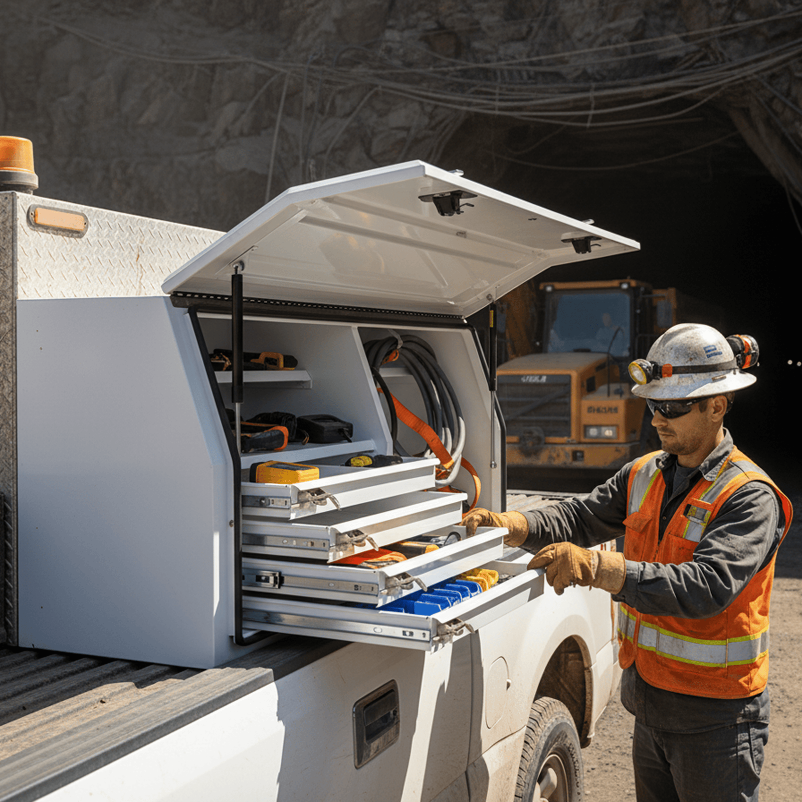 700H Series – Steel Minebox Toolbox