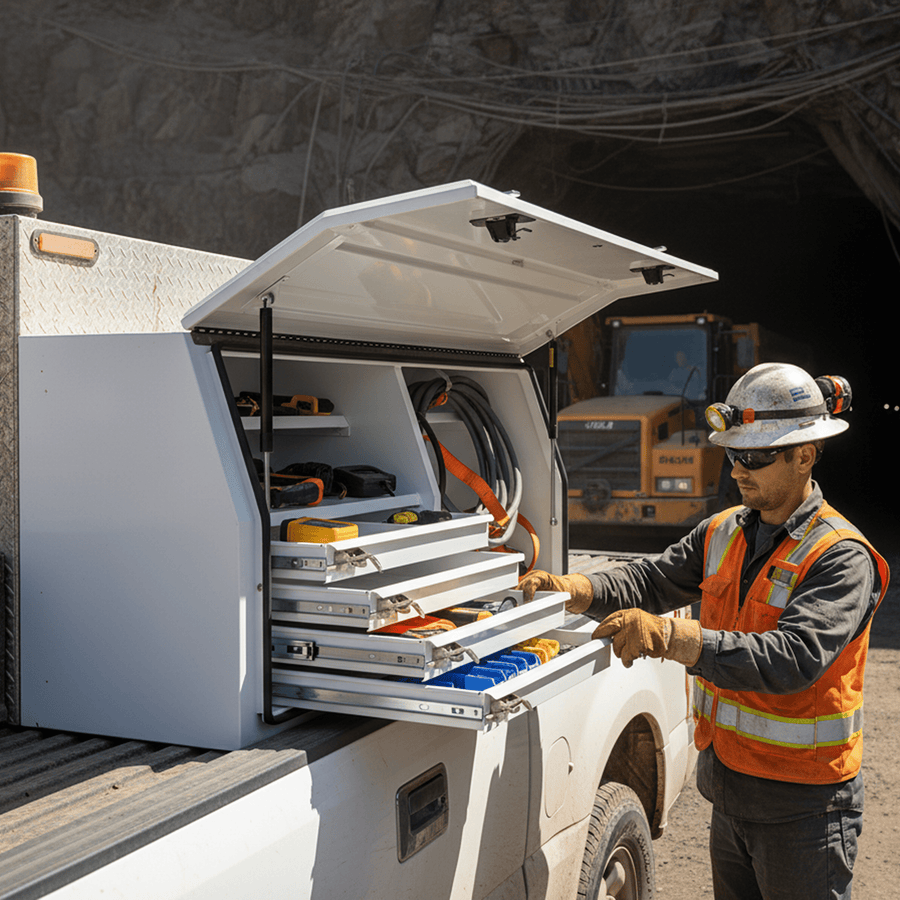 700H Series – Steel Minebox Toolbox