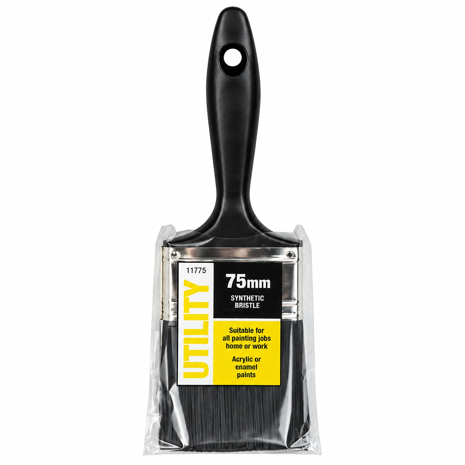 Durable utility brush cleaning tough grease and build-up in commercial and warehouse environments.