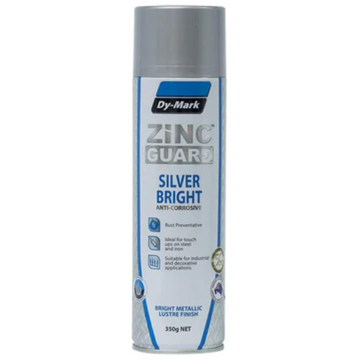 Dy-Mark Zinc Guard - Aerosol Bright Silver - 350g 1.75 kg