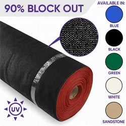 Premium Shade Cloth – 90% Blockout 50m x 1.83m