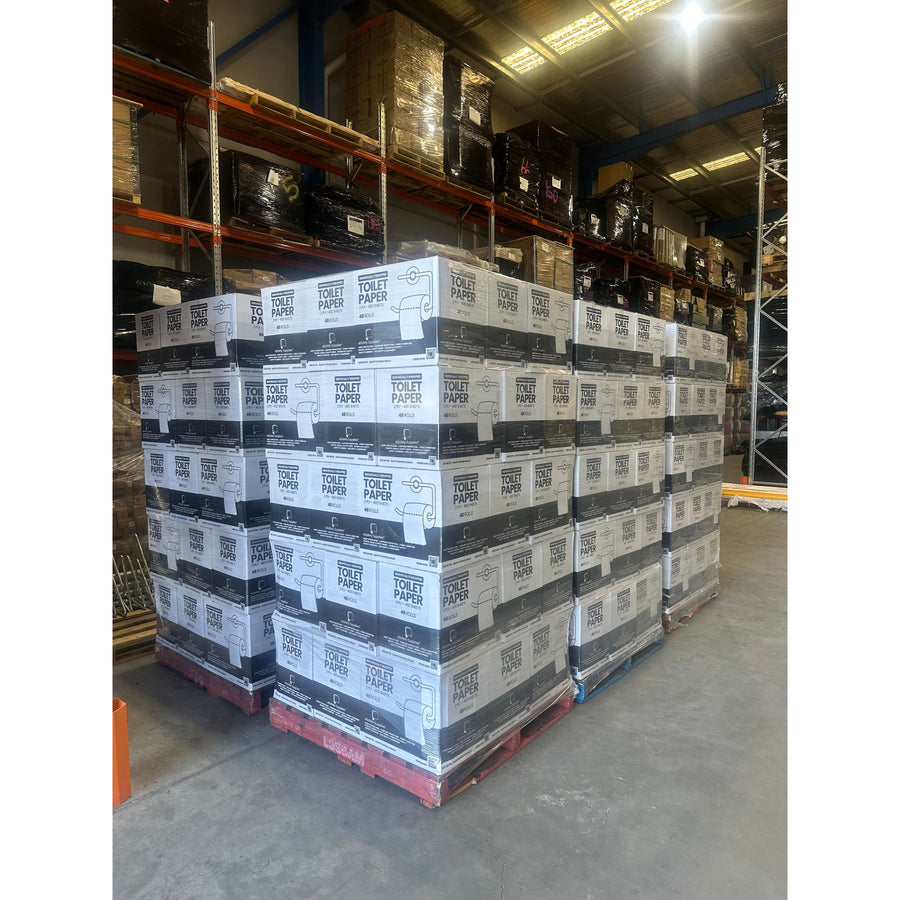 eSafety Premium 2-Ply Toilet Tissue – 400 Sheets x 48 Rolls