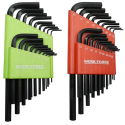 36pce Sae and Metric Hex Key Set