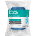 AEROBAN Blue Cohesive Bandage 7.5cm x 4.5M Wrap/12