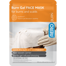 AEROBURN Burn Gel Face Mask 30 x 40cm