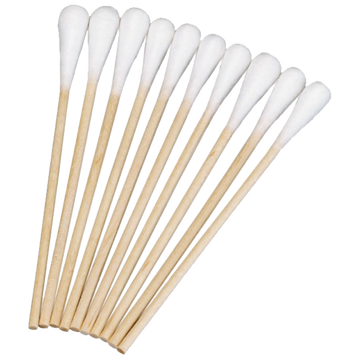 Sterile 7.5cm Wood Single Ended Applicators Bag/5