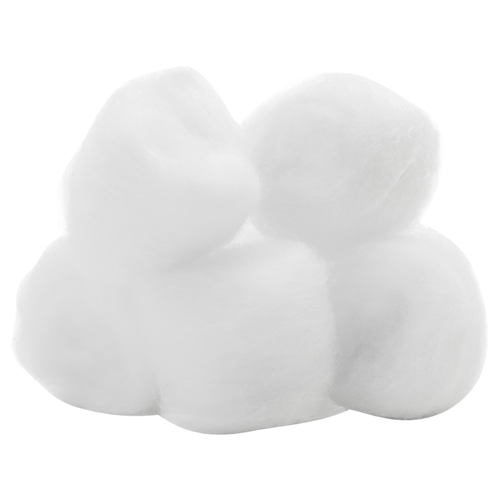 Sterile Large Cotton Balls (50 packs of 5) bag/250