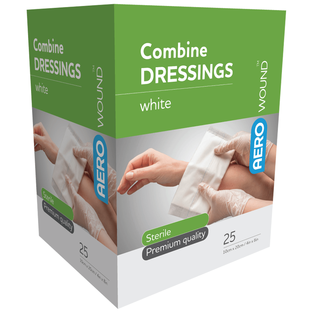 AEROWOUND Combine Dressing 10 x 20cm Box/25