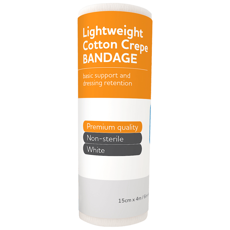AEROCREPE Light Cotton Crepe Bandage 15cm x 4M Wrap/12