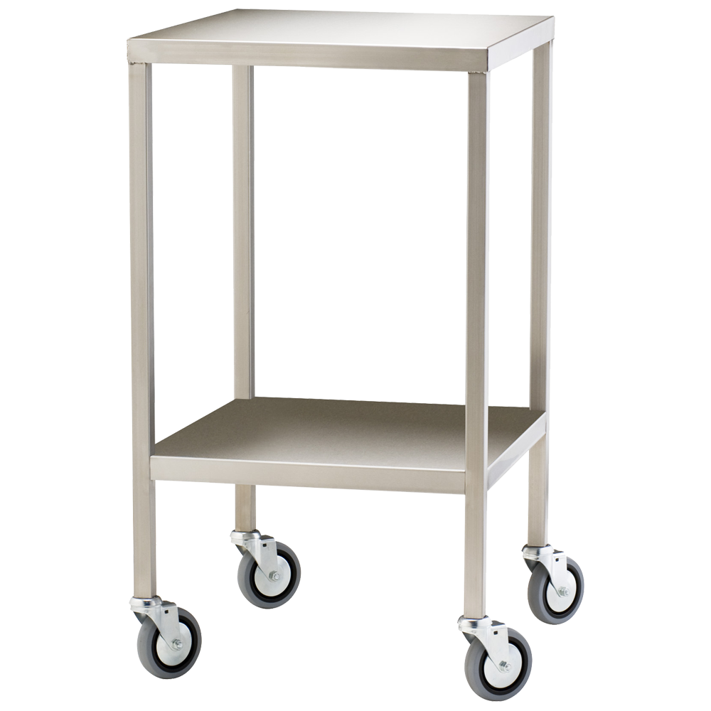 Small Stainless Steel Trolley 50 x 50 x 90.5cm