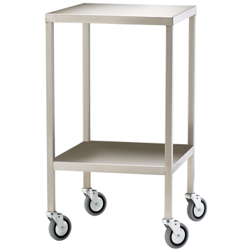 Small Stainless Steel Trolley 50 x 50 x 90.5cm