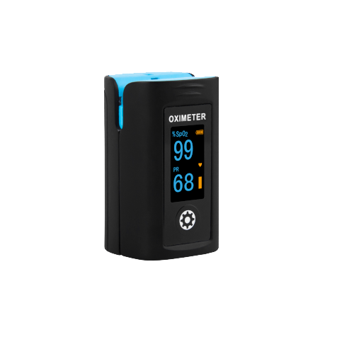 Lux Black Finger Pulse Oximeter