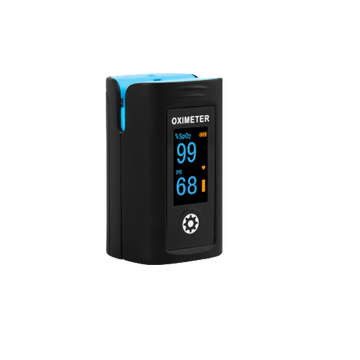 Lux Black Finger Pulse Oximeter