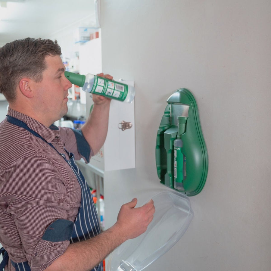 AEROWASH Drop Eyewash Station (2 x 500mL bottles)