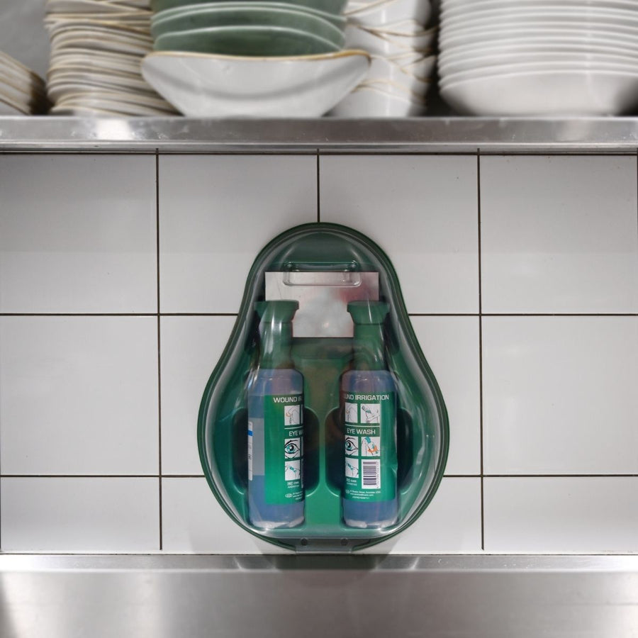 AEROWASH Drop Eyewash Station (2 x 500mL bottles)