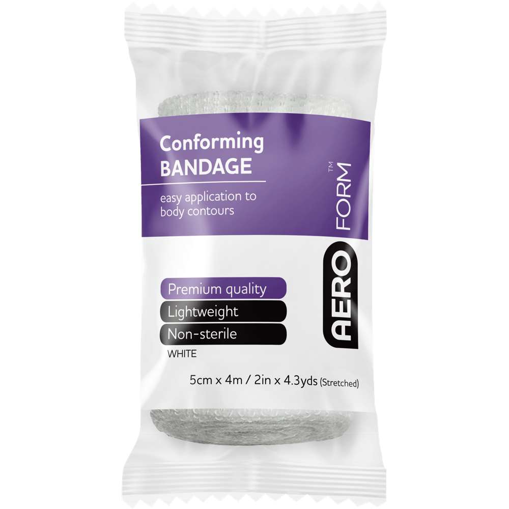 AEROFORM Conforming Bandage 5cm x 4M Wrap/12