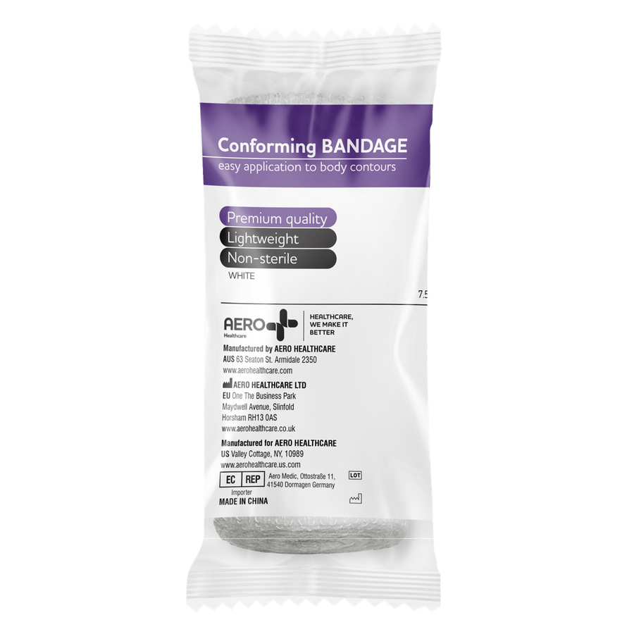 AEROFORM Conforming Bandage 7.5cm x 4M Wrap/12