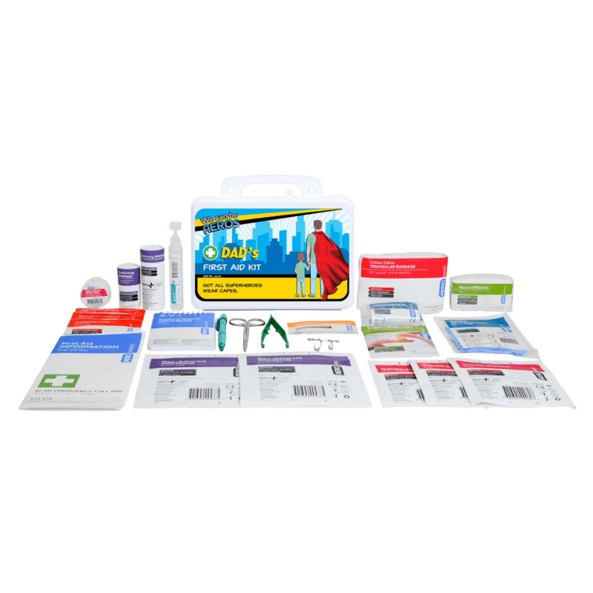 DAD'S 2 Series Plastic Waterproof First Aid Kit