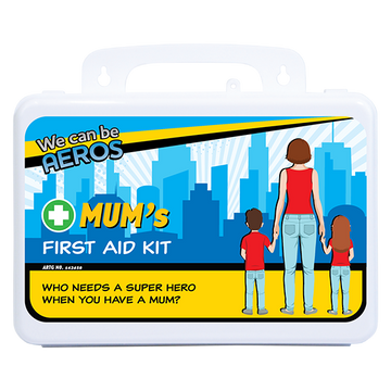 MUM'S 2 Series Plastic Waterproof First Aid 21 x 7.5 x 13cm