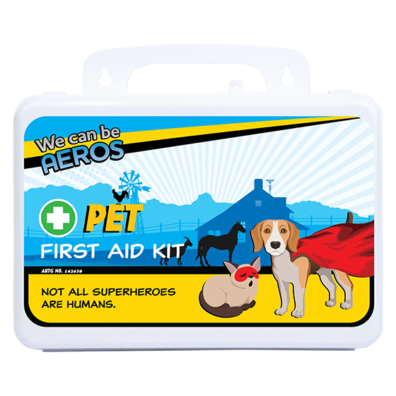 PET Plastic Waterproof First Aid Kit 21 x 7.5 x 13cm