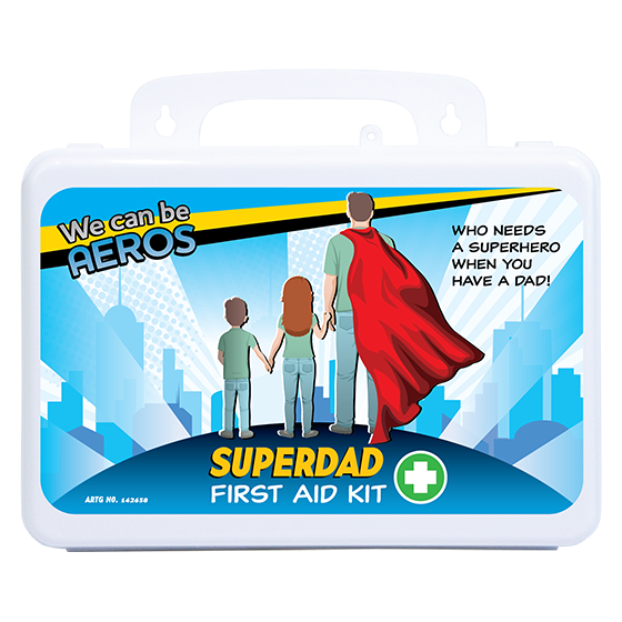 SUPERDAD 2 Series Plastic Waterproof First Aid Kit 21 x 7.5 x 13cm