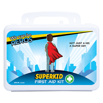 SUPERKID 2 Series Plastic Waterproof First Aid Kit 21 x 7.5 x 13cm