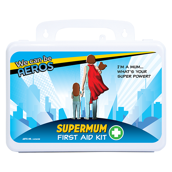 SUPERMUM 2 Series Plastic Waterproof First Aid 21 x 7.5 x 13cm