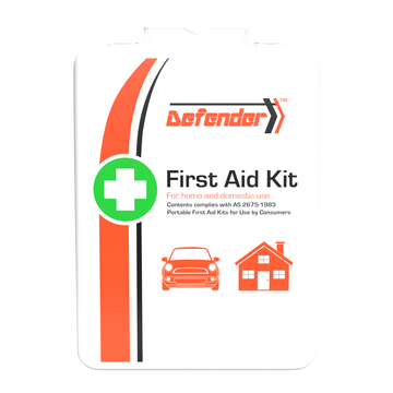 DEFENDER 3 Series Metal Tough First Aid Kit 17 x 6.5 x 24cm