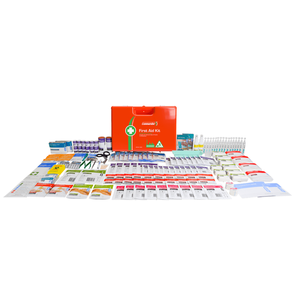 COMMANDER 6 Series Plastic Rugged First Aid Kit