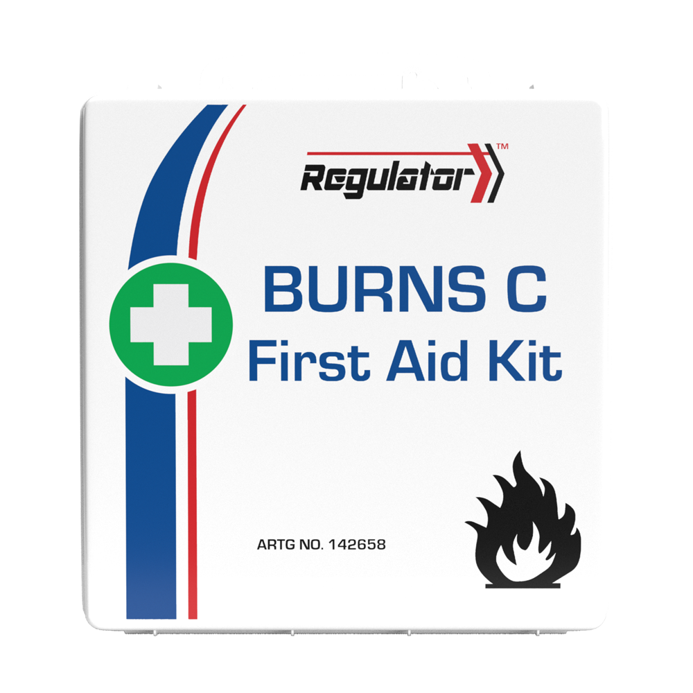 REGULATOR Burns C First Aid Kit 24 x 24 x 7.5cm