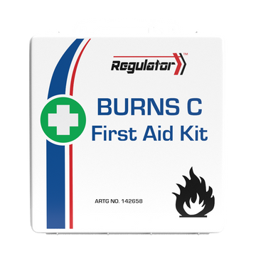 REGULATOR Burns C First Aid Kit 24 x 24 x 7.5cm