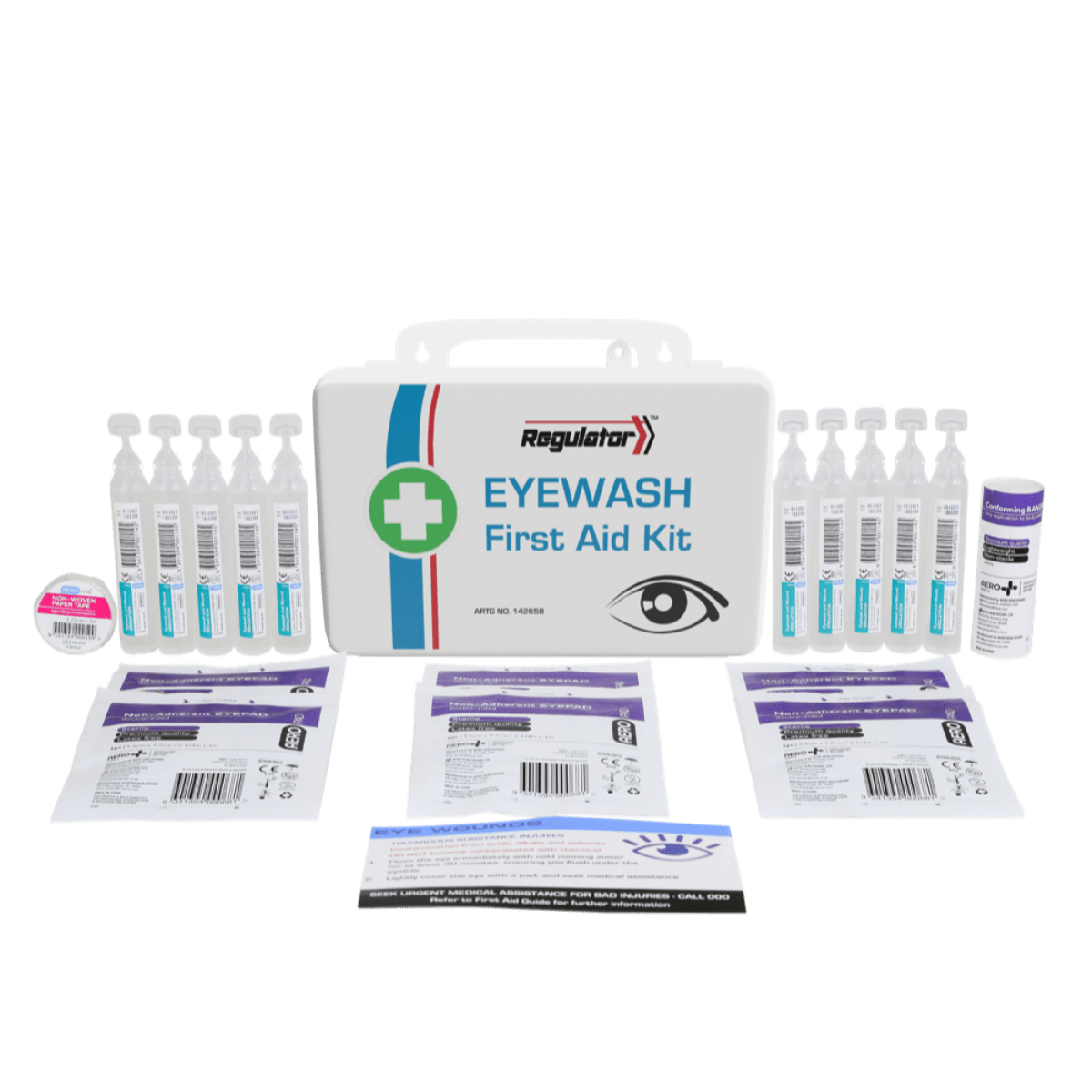 REGULATOR Eyewash First Aid Kit