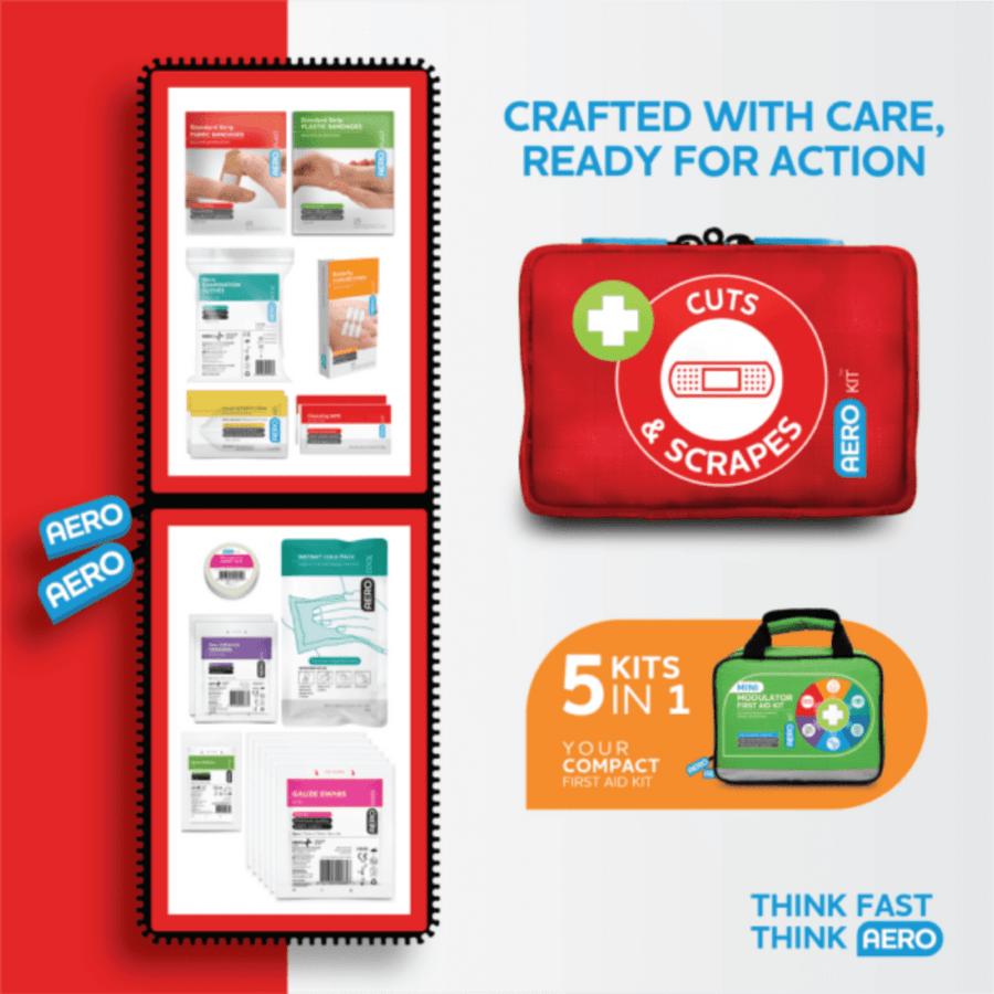 AEROKIT 3 Series Modular Mini Softpack First Aid