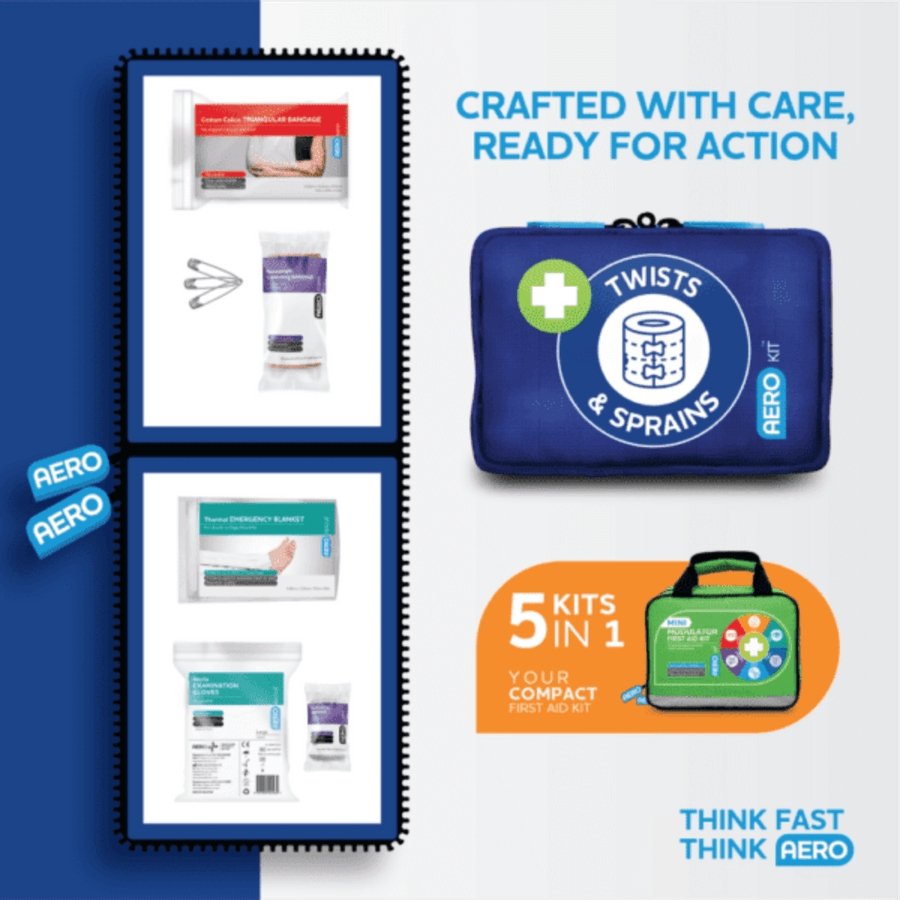 AEROKIT 3 Series Modular Mini Softpack First Aid