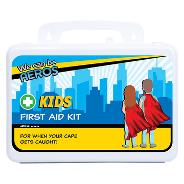 KIDS 2 Series Plastic Waterproof First Aid 21 x 7.5 x 13cm