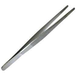 AEROINSTRUMENT Stainless Steel Blunt Forceps 13cm