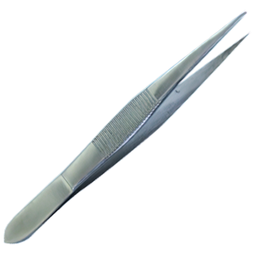 AEROINSTRUMENT Stainless Steel Fine Forceps 8cm