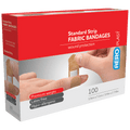 AEROPLAST Premium Fabric Standard Strip 7.2 x 1.9cm Box/100