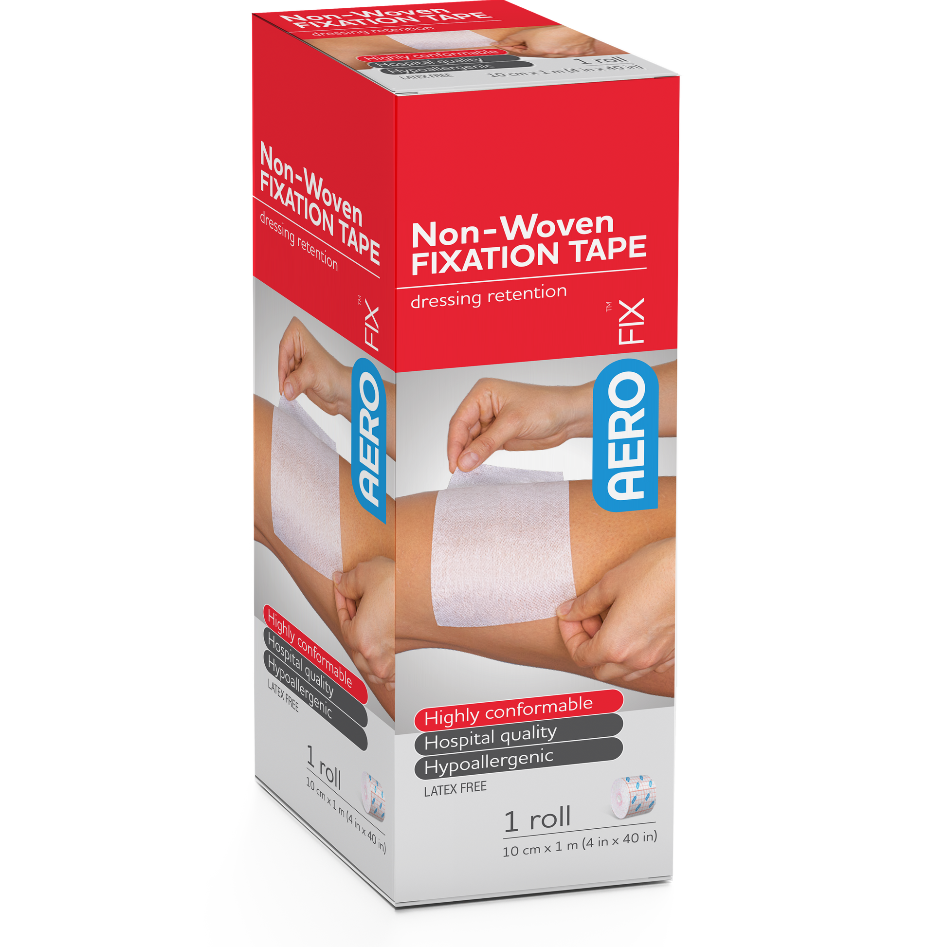 AEROFIX Non-Woven Fixation Tape 10cm x 1M